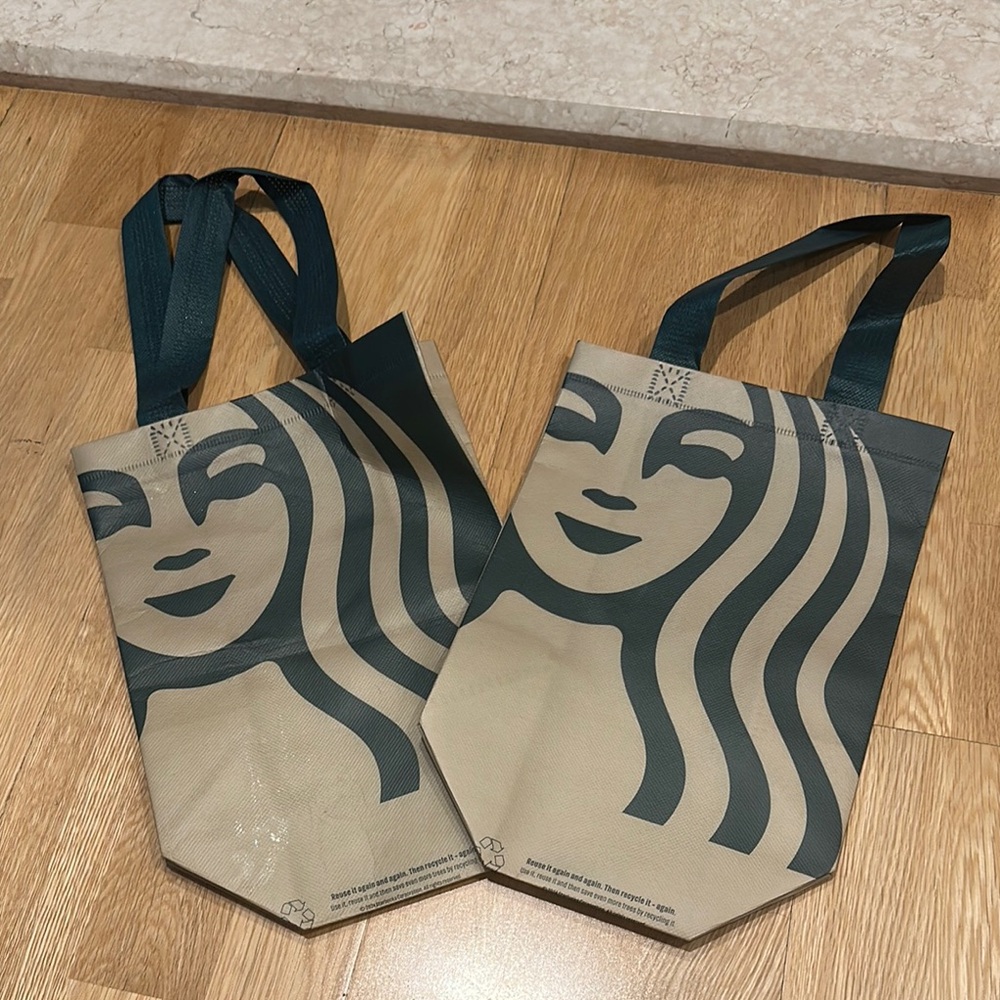 LOT OF 2 Starbucks Tote Bag (PHILIPPINES EXCLUSIVE)